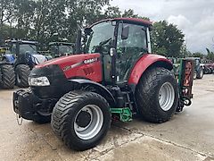 Case IH 95U FARMALL WITH RANSOMES HYDRAULIC 5/7 MK IV GANG MOWER