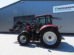 Case IH Farmall 105U mit Industriefrontlader, Druckluftanlage, Klimaanlage